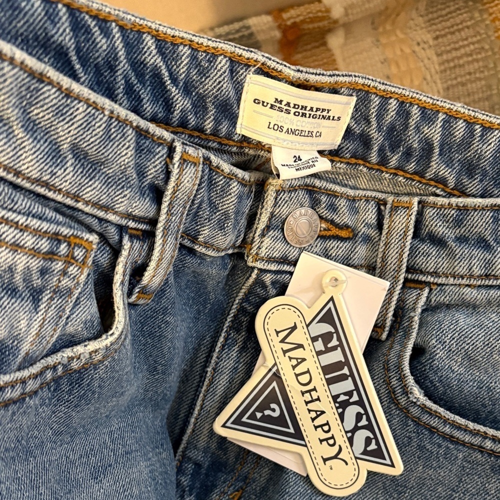 Guess Madhappy Boyfriend Fit Jeans SZ 24 - Picture 3 of 7